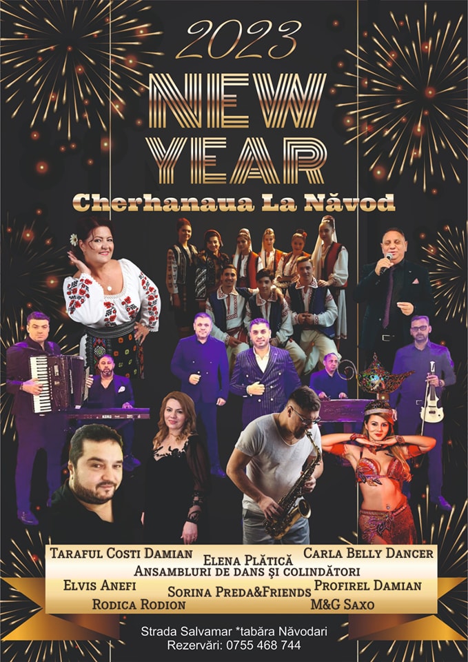 Petrecere revelion 2023 la Cherhanaua la Navod